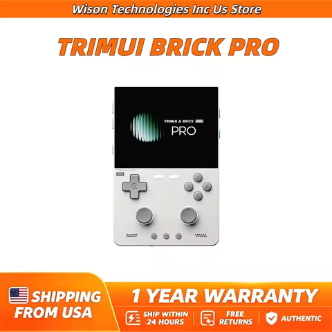 TRIMUI BRICK PRO Retro Handheld Game Console Portable Video Player Linux System Open Source 3.95 Inc