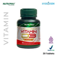 Nutrimax - Water Disspersible Vitamin D3 4000 IU Membranetablet Vitamin D3 Health Supplement/ 4000 I