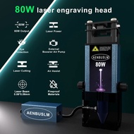 Xueqing AENBUSLM 40W 80W Laser Cutting Module 450mm Blue Light Laser Engraving Head with Air Assist 