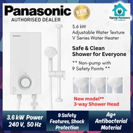 PANASONIC DH-3VS1 HOME SHOWER  VS SERIES WATER HEATER  DH-3VS1MW (NON PUMP)