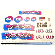 Decal BMX  GT  Vertigo
