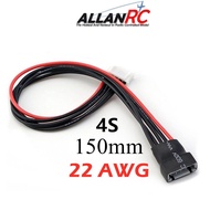 RC 4S Lipo Battery JST-EH 22 AWG 150mm Adapter Plug Balance Charger Cable Extension