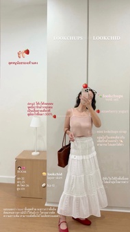 janunstudio • LOOKCHUPS vest set (เสื้อไหมพรมปักลายดอก คุณหนูลูกชุบ 2 ชิ้น) - ใส่แยกได้ พรางต้นแขน ใ