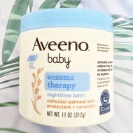 บาล์มบำรุงผิวเด็กทารก Aveeno® Baby Eczema Therapy Nighttime Balm สูตรกลางคืน