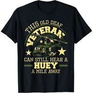 Hear A Huey A Mile Away - Helicopter Pilot Vietnam Veteran T-Shirt