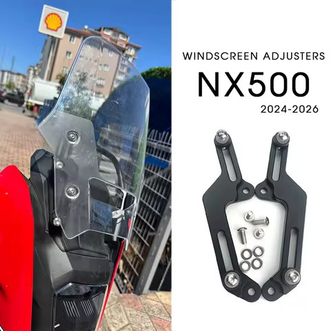 NX500 Windscreen Adjusters for HONDA NX 500 500NX Adjustable Windshield Bracket Motorcycle Screen Ho