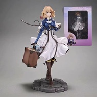 25CM Anime Violet Eternal Garden Violet Evergarden Figure Beautiful Girl Model Toy