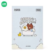 Line Friends 浴室浴簾 ✨ 熊大 兔兔 莎莉 Brown Cony Sally