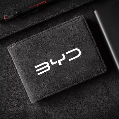 Portable Car Driver License Holder PU Leather Card Bag Auto Accessories For BYD F3 S6 F0 Tang I3 S7 