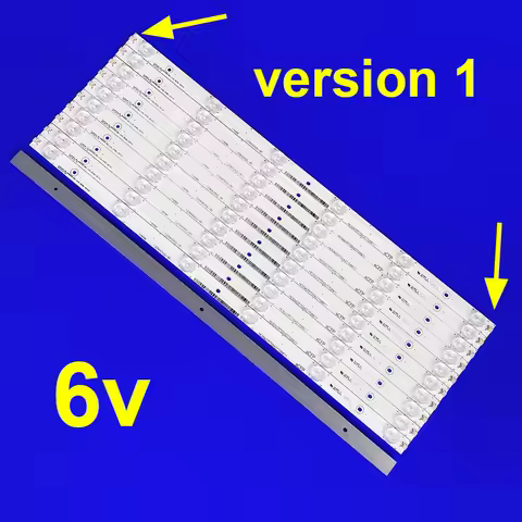 KIT 11PCS LED Backlight Strip For Hisense-50-HD500DU-B01-010-11X6-3030C-6S1P 50CU6000 50H7GB1 50H8C 