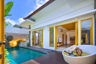 Vila 50 m² dengan 1 bilik tidur dan 1 bilik mandi peribadi di Ubud (Luxury 2BR Private Pool Villa & 
