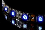 小白的生活工場*Coolermaster 電腦機殼改裝LED 燈條(紅/黃/藍/綠/白 五色可以選)30CM長