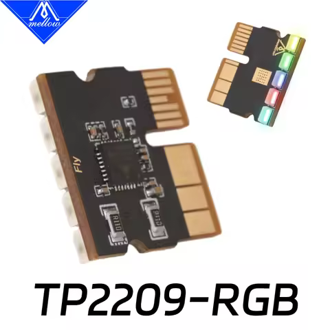 Mellow Tp2209 RGB TMC2209 Motor Driver For 3D Printer Uart Mode DP5 / PROX10 Motherboard Stepper Dri