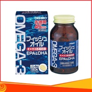 Dầu Cá Omega 3 Orihiro 180 Viên