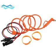 Solar Panel to DC 8mm Adapter Cable 2m-Solar Connector to DC7909/8020 Male Plug Extension Cord with 