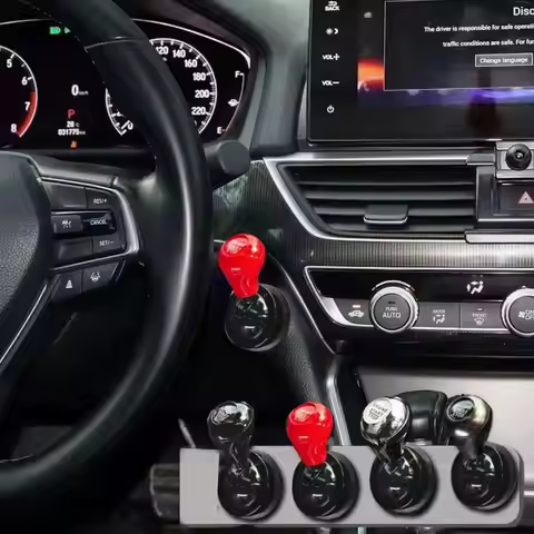 Car One- Start Button With Push-to-start Rocker Interior Accessories Push Lever Rocker Start Car Dec
