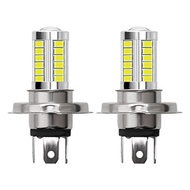 ไฟตัดหมอก LED H8 H11 H4 H7 9006 HB4 9005 HB3 6000K 33ชิพ SMD 3030 แสงสีขาว