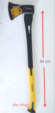 ขวาน ด้ามไฟเบอร์ ขวานตัดไม้ น้ำหนักรวมด้าม 2.2 kg. Hoteche brand ax fiber handle