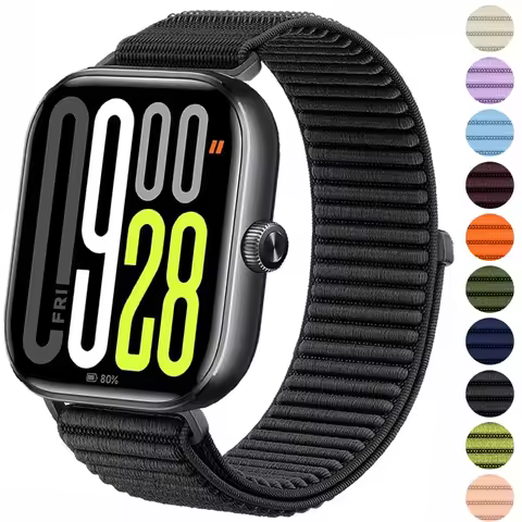 Nylon Loop Strap For Xiaomi 9Pro 8 Pro Redmi Watch 6 5 4 Comfortable Breathable For Xiomi 9pro 8pro 