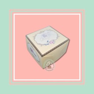 AFTERNOON TEA CAKE BOX UK.16 CM X 16 CM X 10 CM (PACK CONTENTS 12 PCS) BOX container BOX for bo X CA