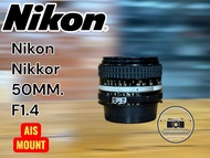 NIKON NIKKOR 50MM.F1.4 AIS MOUNT