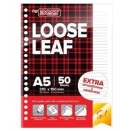 Loose leaf A5/ line A5 lined binder paper
