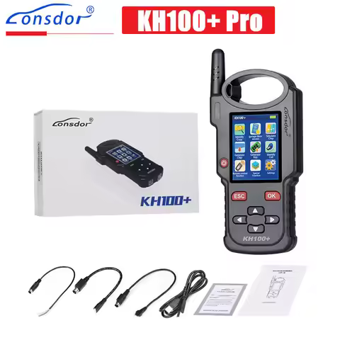 LONSDOR KH100+ Remote Key Programmer Latest Handheld Device Update Version of KH100