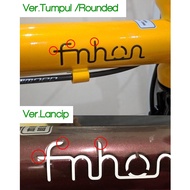 CUTTING SPECIAL EMBOSS FNHON GUST BIKE FRAME STICKER