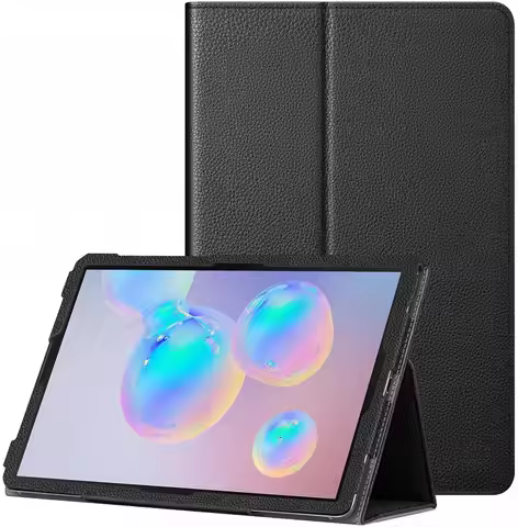 Leather Case for Samsung Galaxy Tab S6 10.5 SM-T860 SM-T865 T860 T865 Cover Soft Smart Case for Sams