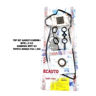 TOP SET GASKET PERODUA  MYVI 1.3 K3 KEMBARA DVVT K3 TOYOTA AVANZA 1.3 F601 CARBON HEAD