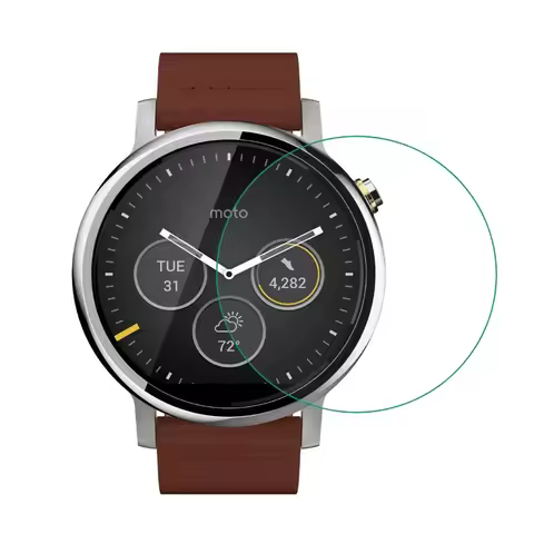 Tempered Glass Protective Film Guard For Motorola Moto 360 42mm 46mm 1 & 2 Generation 2nd Sport Watc