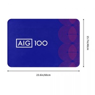 AIG Logo (3) Bathroom Flannel Floor Mat Toilet Toilet Anti-slip Foot Mat Door Absorb Water Quick-Dry
