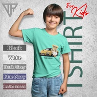 Teddy Bear i am Rich Children's T-Shirt Bear T-Shirt 1-8 Years Old Unisex FRA-TB03