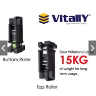 Vitally Bi Fold Door Roller / Toilet Door Roller