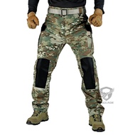 Eaglade กางเกงสินค้าที่มีกลยุทธ์สำหรับผู้ชายใน A01 Sp2สีเขียว