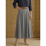 Daisy by Voir Malaysia (Skirt) Grey Skirt Casual Daily Wear