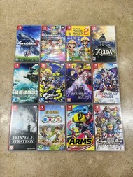Switch Games, 異度神劍2, Mario kart, Mario maker, 曠野之息, 王國之淚, splatoon 3, 風花雪月, 三角戰略，美麗人生, Arms, Zelda 海