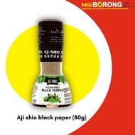 Aji Shio Flavoured Blackpepper Serbuk Lada Hitam Berperisa 45g / 80g