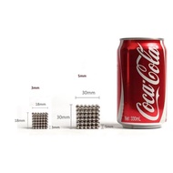 216 Pcs Colorful Magnetic Buck Ball Strong Magnetic Puzzle Magic Cube Decompression Beads Supplies