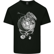 Death To Religion Skull Atheist Atheism Fsm Mens Pure Cotton T-Shirt