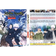 JUJUTSU KAISEN SEASON 2 ( VOL.1-23 END ) DVD + EXTRA GIFT