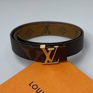LOUIS VUITTON LV ICONIC GIANT LOGO 30MM BELT REVERSIBLE WOMEN