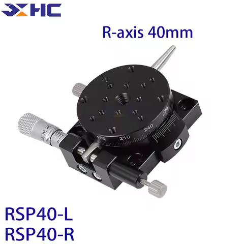 R Axis RSP40-L RSP40-R Precision type Manual Rotating Platform Sliding 360 Degree stage Precision Be