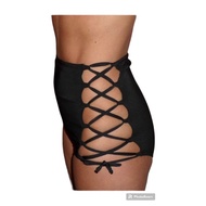 CRISSCROSS HIGHWAIST BIKINI BOTTOM