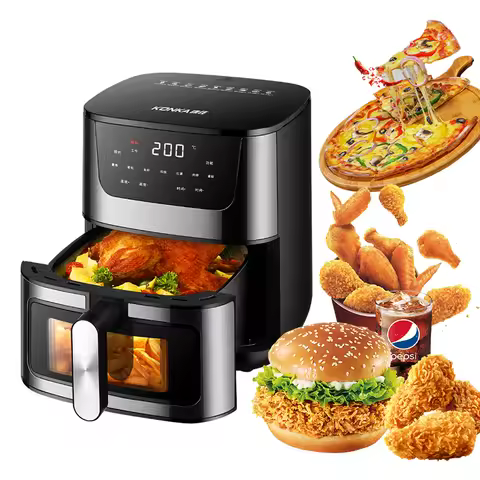 Suitable forTop Sale Electric air Fryer Double air Fryer Ninja air Fryer Grill for Home