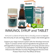 Immunol Syrup / Himalaya Immunol White / Himalaya Immunol Liquid 100ml/ Immunol Tablet for Cats Dogs
