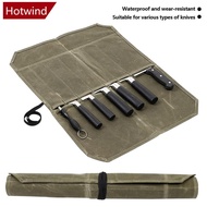 HOTWIND Storage Bag Chef Picnic Camping Barbecue Kitchen Portable Storage Bag Wet Wax Canvas for Che