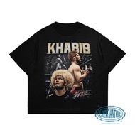 KATUN UFC BOOTLEG FIGHTER T-SHIRT COOL COMBED COTTON QUALITY UNISEX MEN Wanita - KHAMZAT CHIMAEV T-S