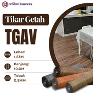 Al Aqsa Tikar Getah TGAV | PVC Kalis Air | Tahan Lasak & Mudah Pasang | Lebar 1.83m