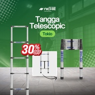 SINGLE TELESCOPIC LADDER Tokio 2.7 M - 3.1 M - 3.5 M - 3.9 M - 4.3 M - 4.7 M | Multipurpose Telescop